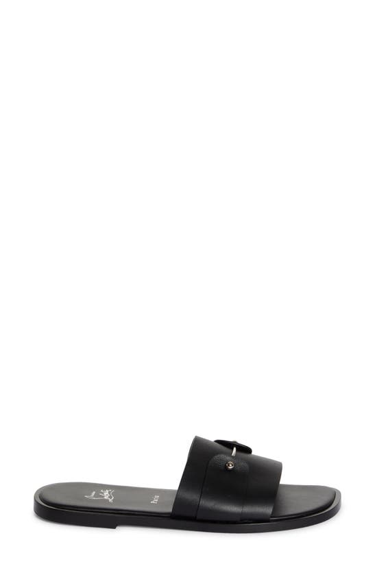 Shop Christian Louboutin Chambelimule Slide Sandal In Black