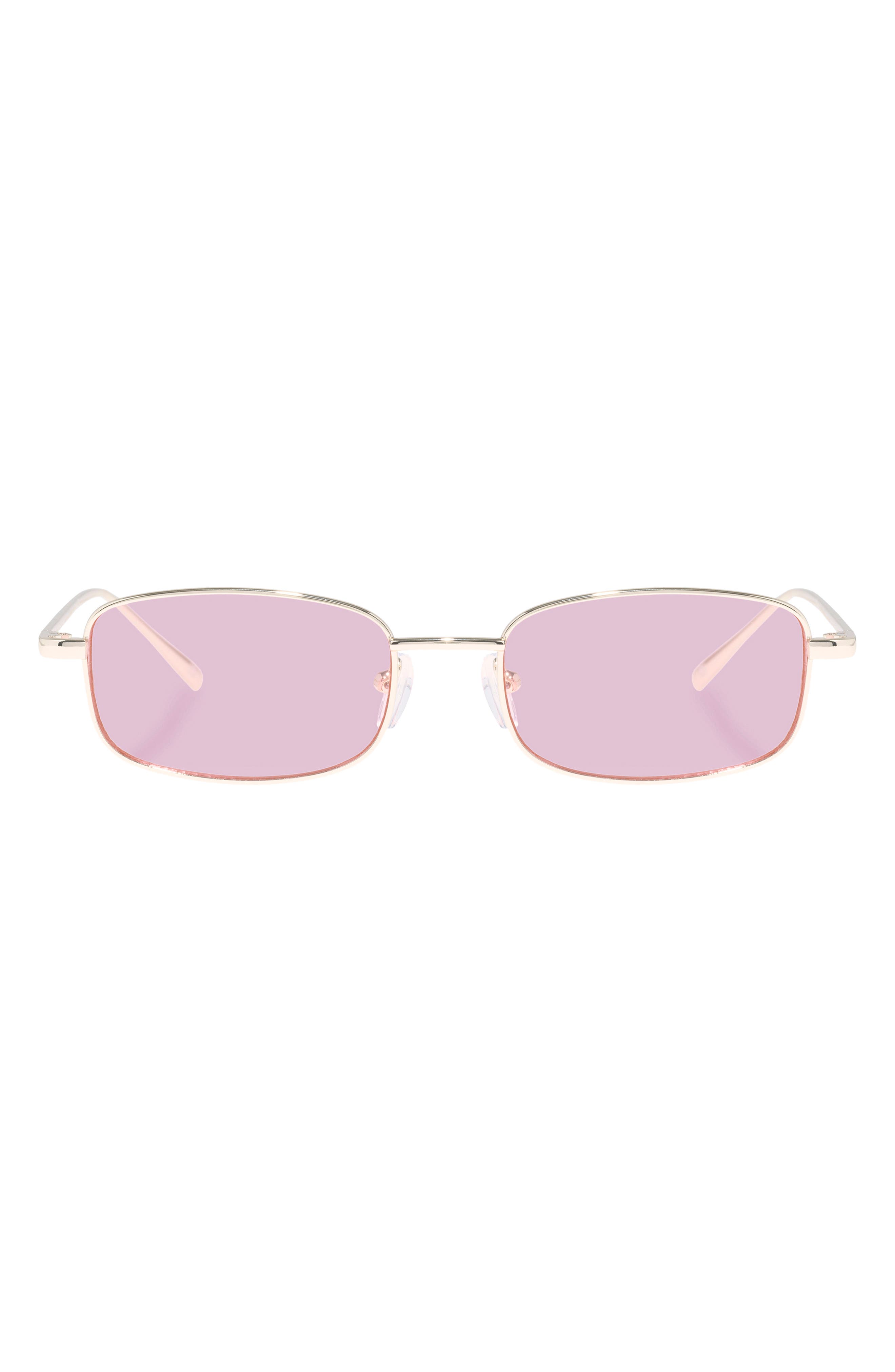 AIRE Decan 51mm Rectangle Sunglasses in Gold 2 
