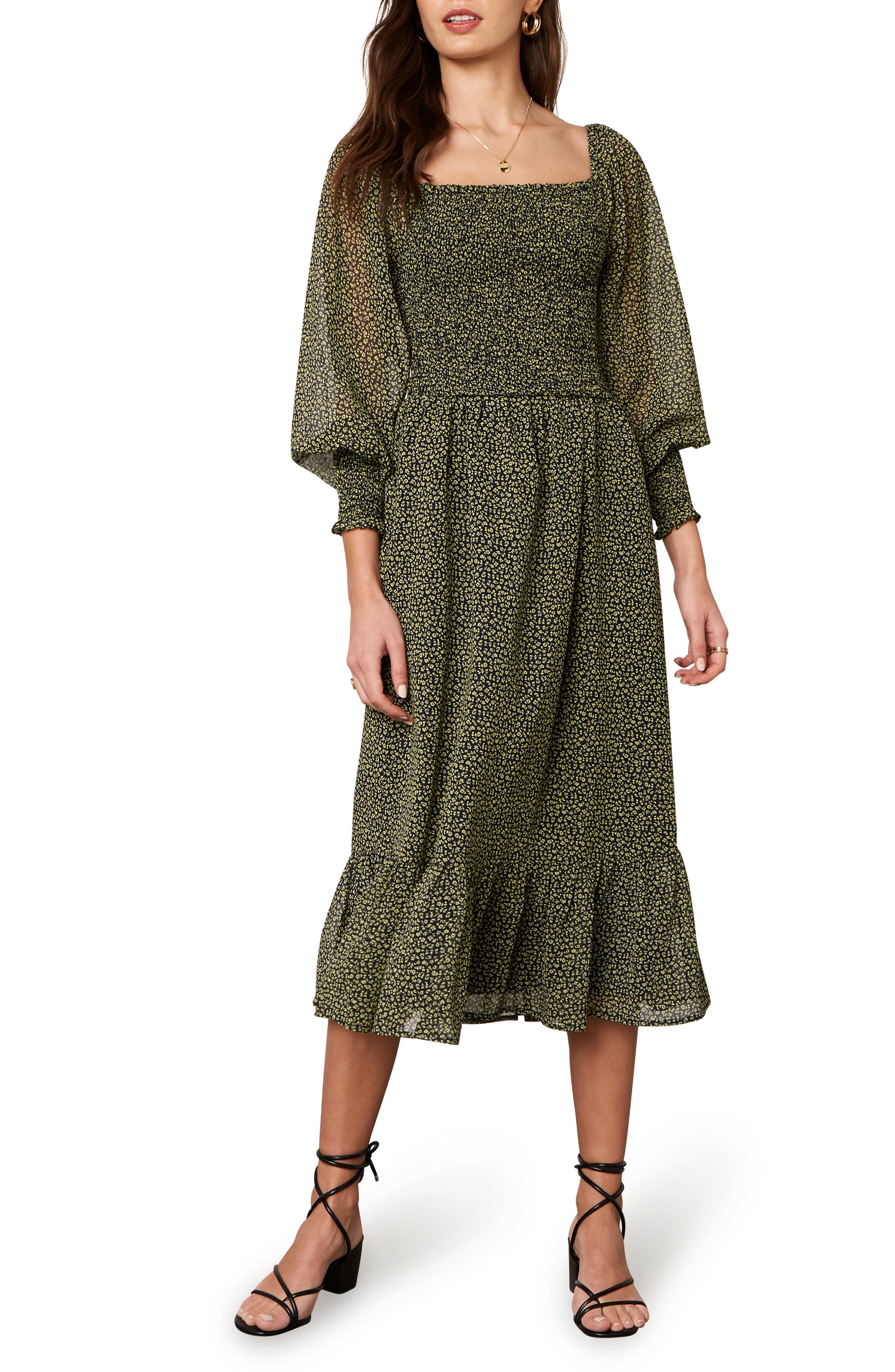 cashmere midi dress