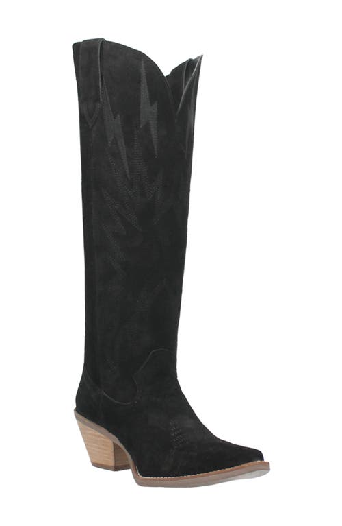 Thunder Road Cowboy Boot in Black
