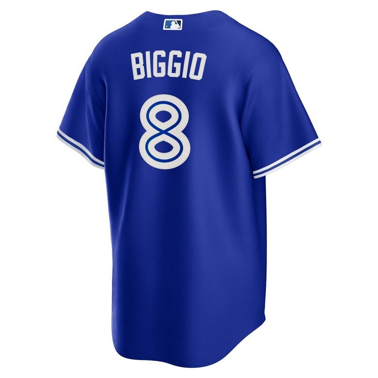 Cavan Biggio Women's Nike White Toronto Blue Jays Home Replica Custom Jersey Size: Medium