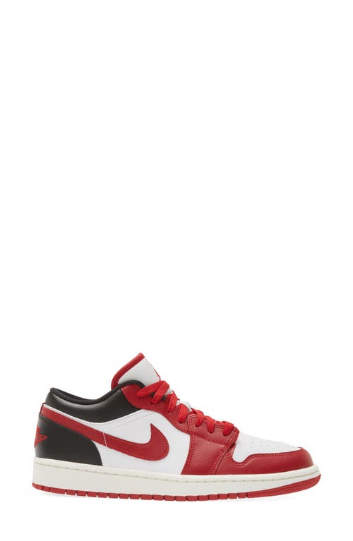 Shop Jordan Air  1 Low Sneaker In White/gym Red/black