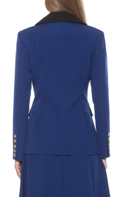 Alexia Admor Farrah Blazer In Navy