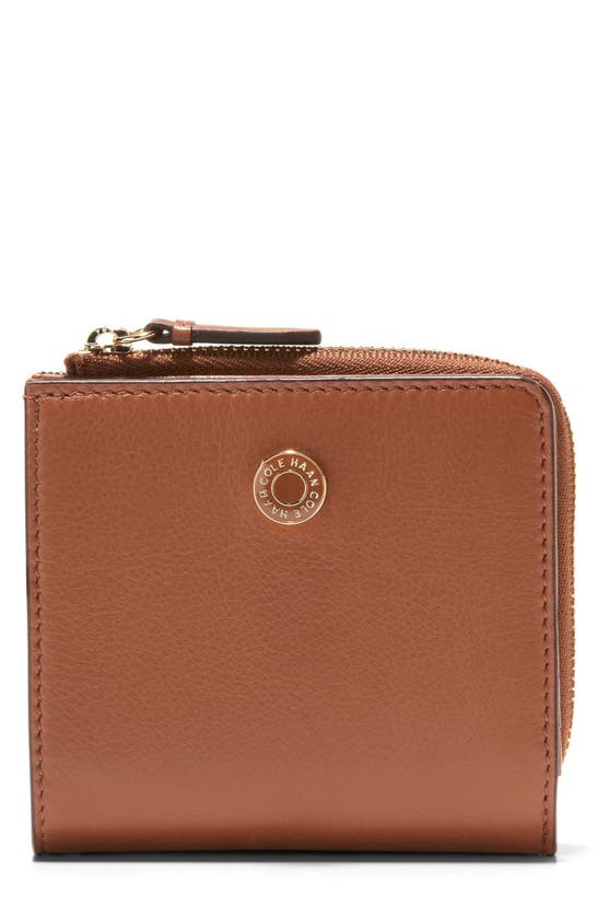 Cole Haan Vartan Bifold Leather Wallet In British Tan