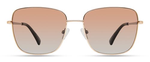 Derek Lam 10 Crosby Millie Sunglasses In Gold Orange
