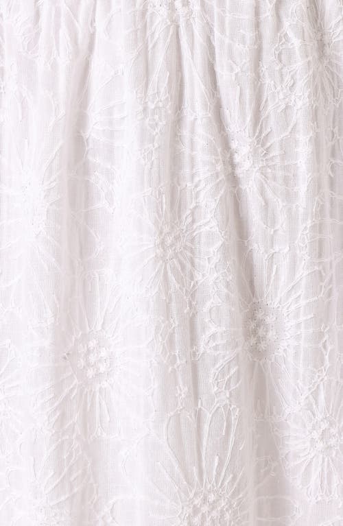 Petal And Pup Petal & Pup Florina Strapless Tiered Maxi Sundress In White