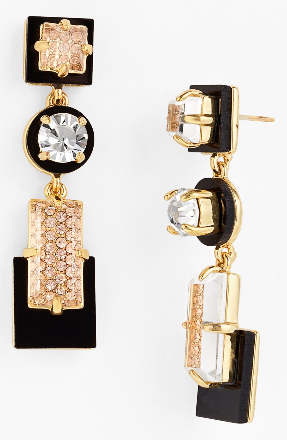 kate spade new york 'imperial tile' linear drop earrings Nordstrom
