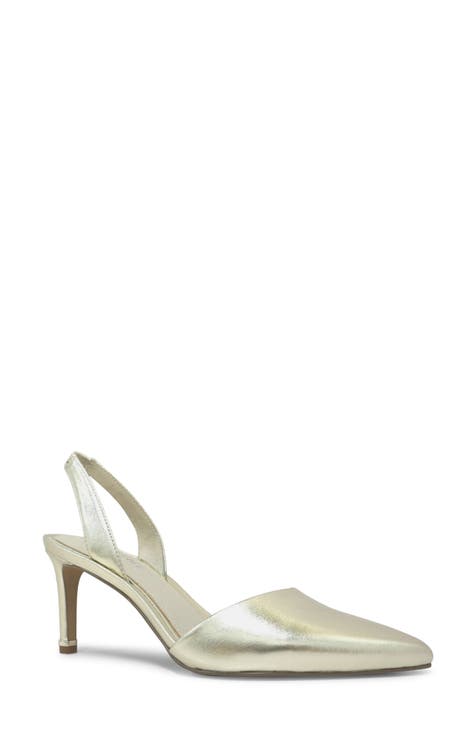 Riley Slingback Pointed Toe Pump (Women)