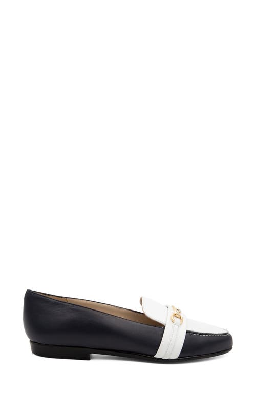 Amalfi By Rangoni Onore Loafer In Navy/white Piuma