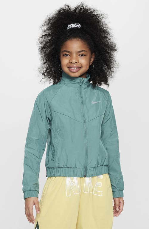 Nike Kids' Sportswear Windrunner Water Repellent Jacket In Blue