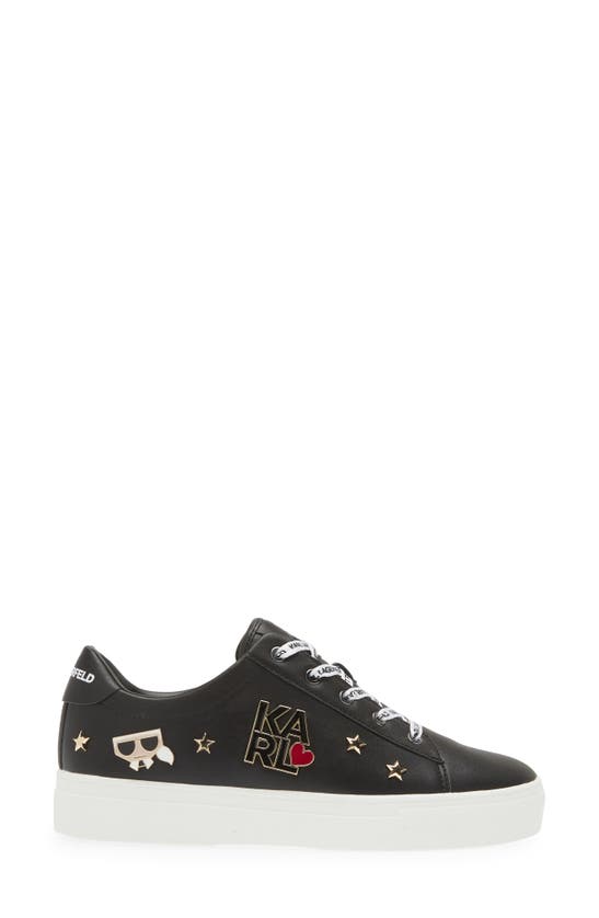 Shop Karl Lagerfeld Paris Cammy Sneaker In Black