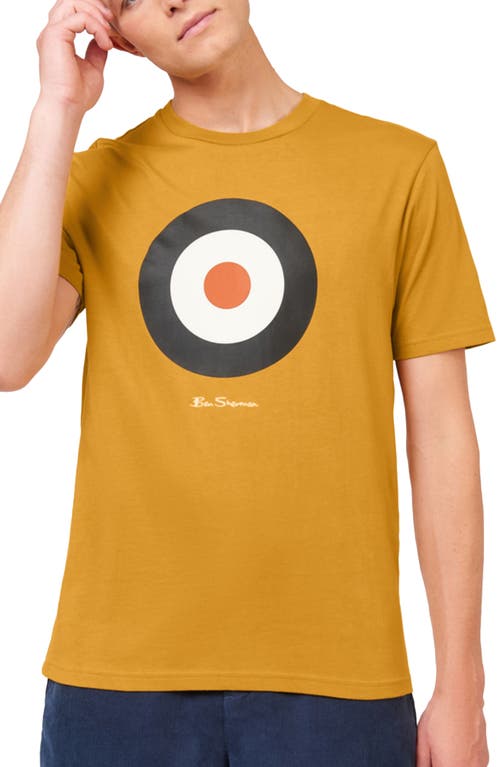Signature Target Logo Graphic T-Shirt in Mustard