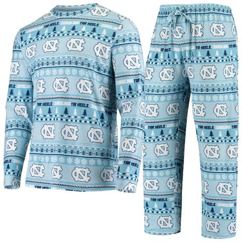 Men's Los Angeles Dodgers FOCO Royal Ugly Pajama Set