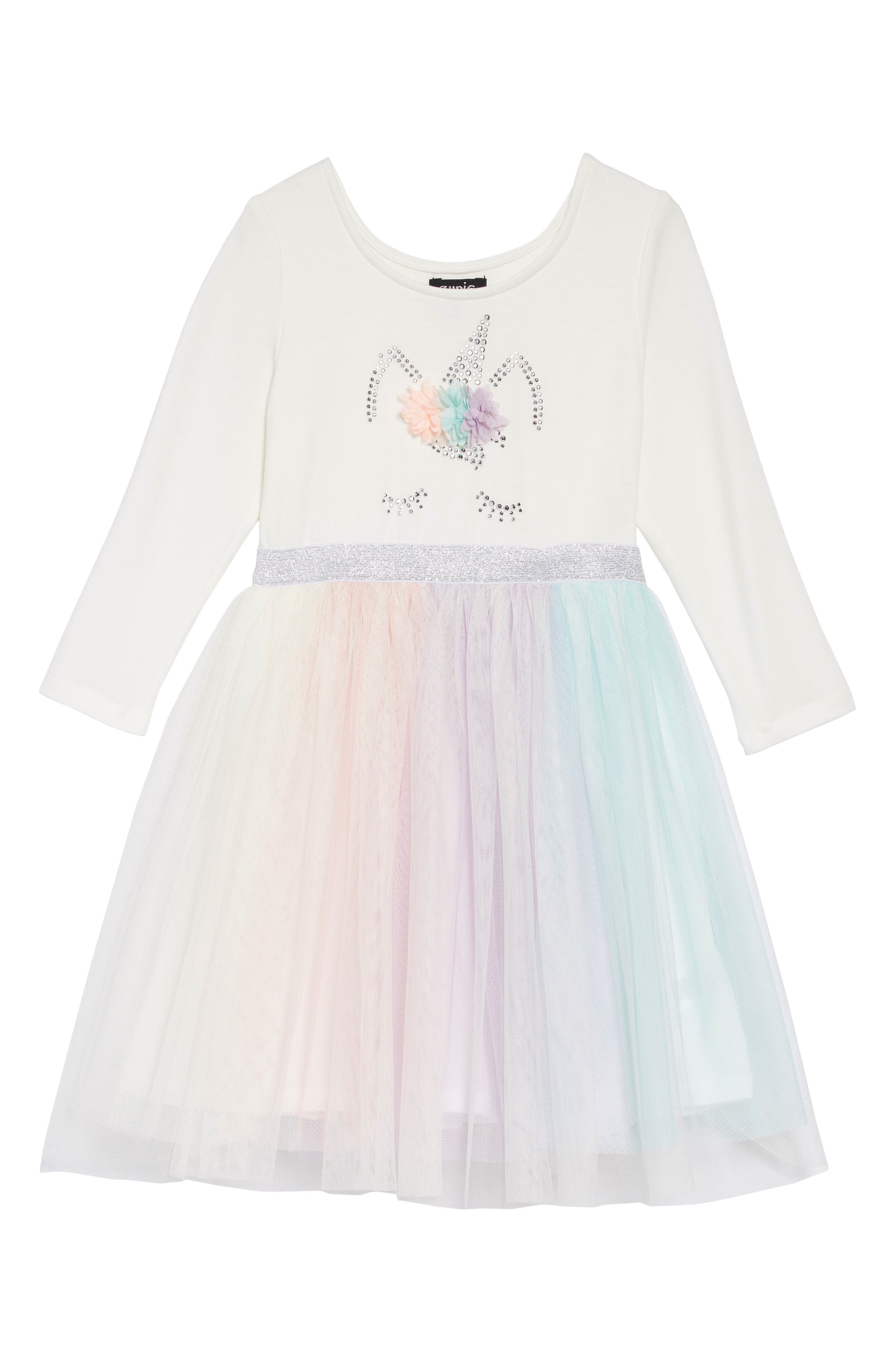 zunie rainbow dress