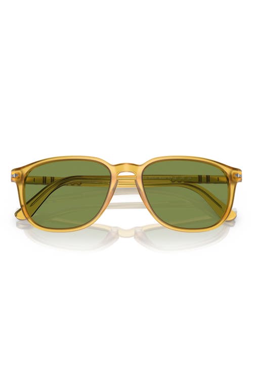 Persol 52mm Square Sunglasses in Dark Green at Nordstrom