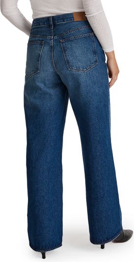 Superwide-Leg Jeans in Halleran Wash