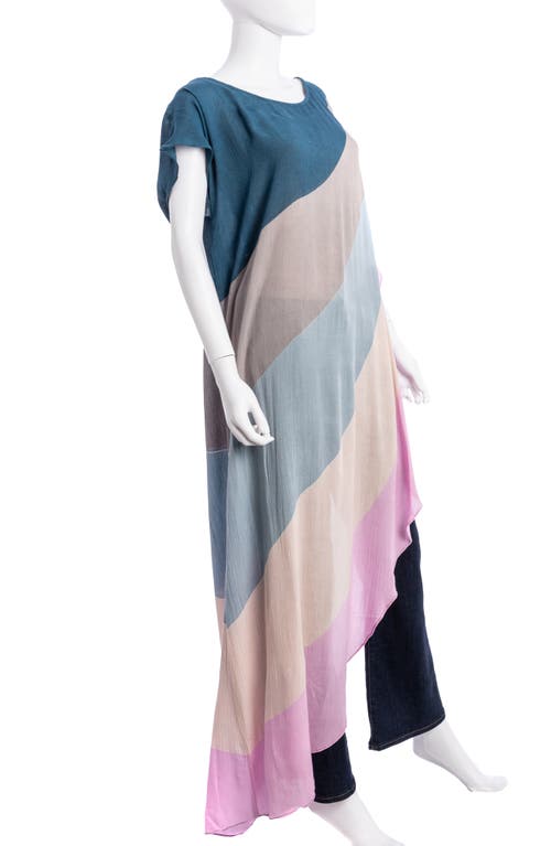 SAACHI SAACHI RAINBOW CAFTAN DRESS