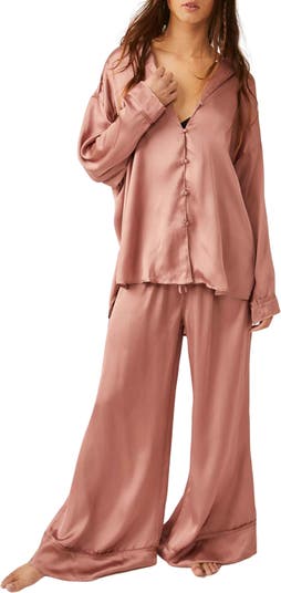 Free People DREAMY DAYS SOLID PJ SET #FP102722CYS - In the Mood