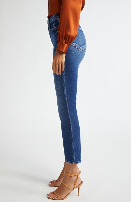 Shop L Agence L'agence Tati High Waist Crop Micro Bootcut Jeans In Desoto