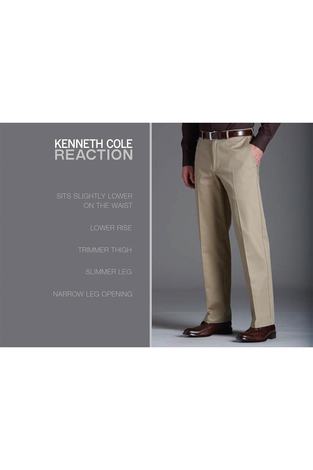 kenneth cole reaction khaki pants