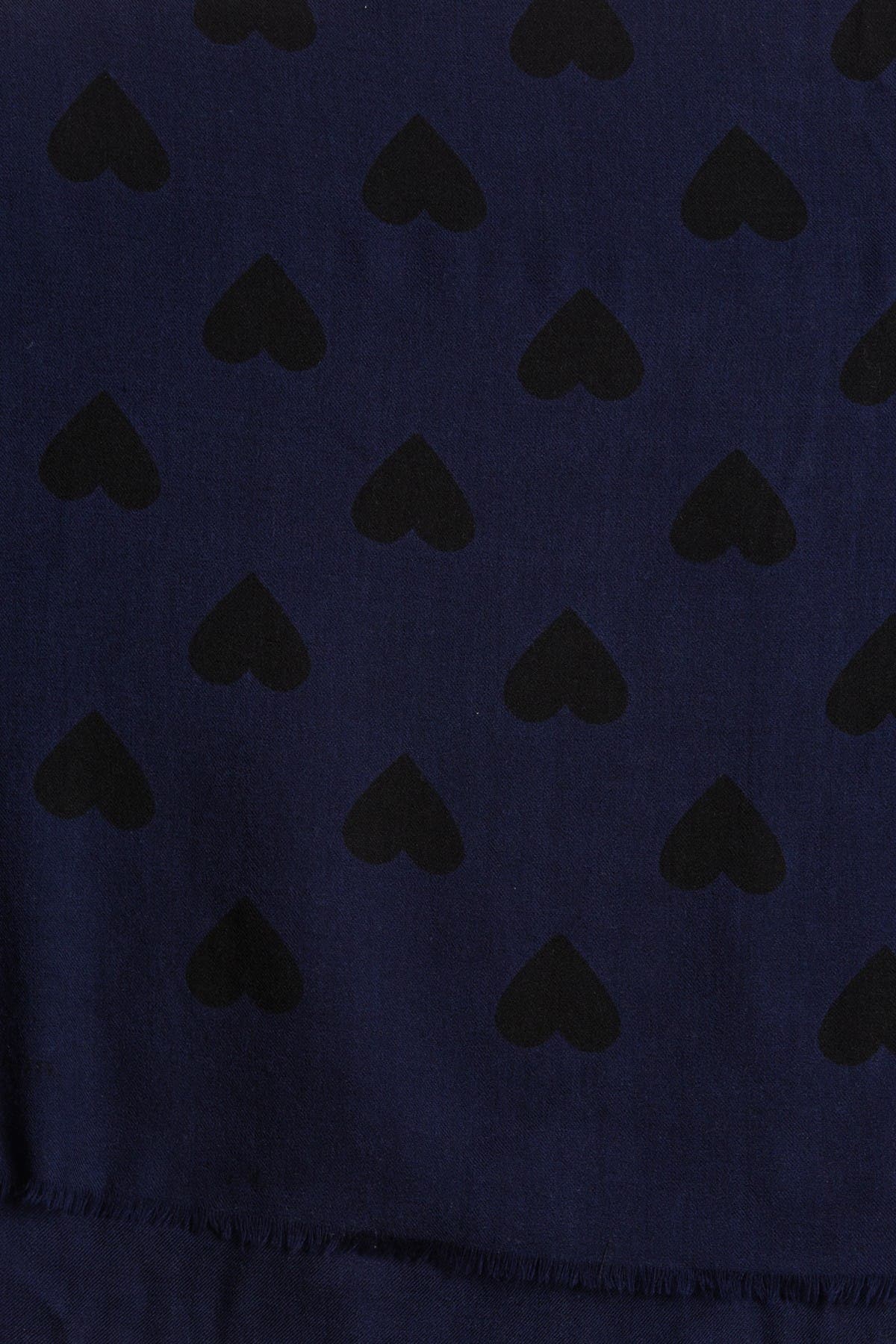 burberry heart print scarf