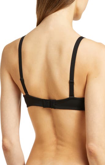 Fruit of the Loom Women's Breathable Cami Bra with Convertible Straps,  Black, 34D