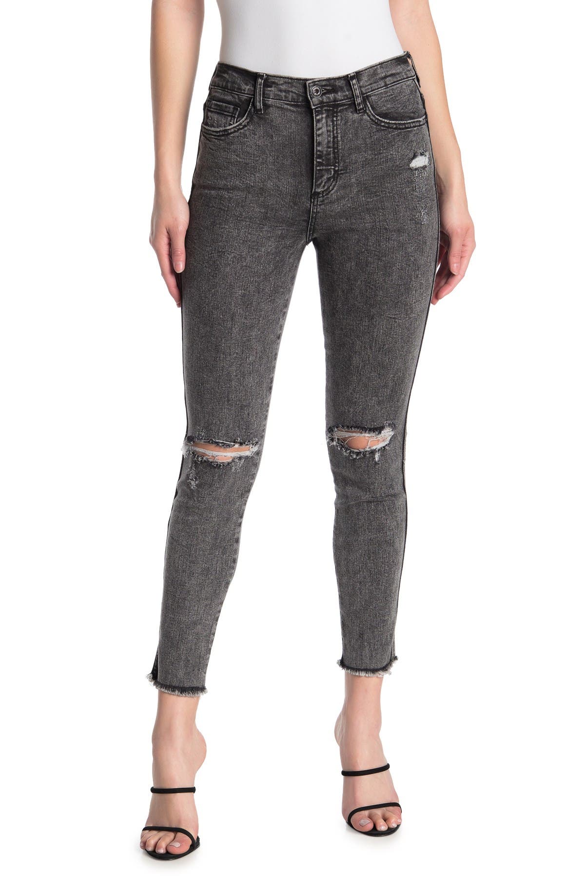 sneak peek high rise jeans