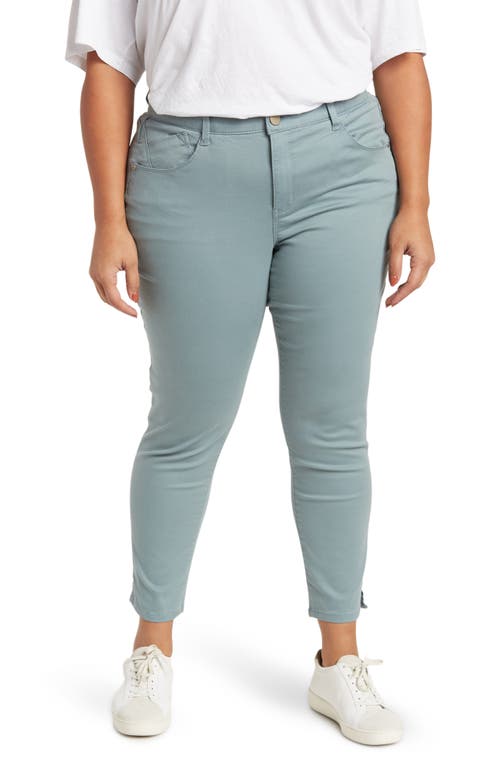'Ab'Solution High Waist Ankle Skinny Pants in Dusty Slate