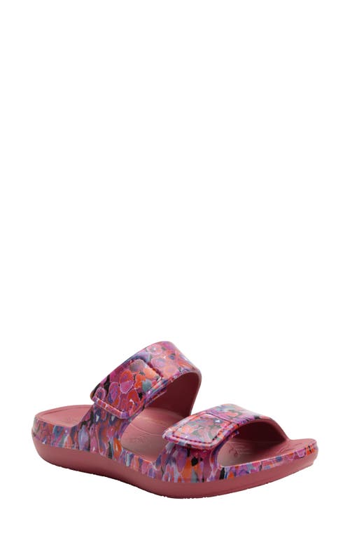Orbyt Slide Sandal in Poppy Pop Pink