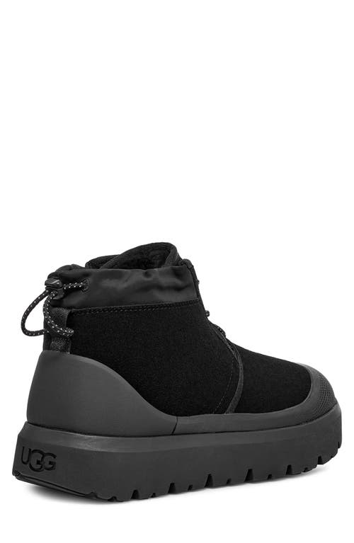 Shop Ugg(r) Neumel Waterproof Hybrid Boot In Black/black