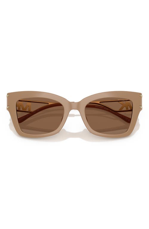 Michael Kors 52mm Square Sunglasses In Caramel