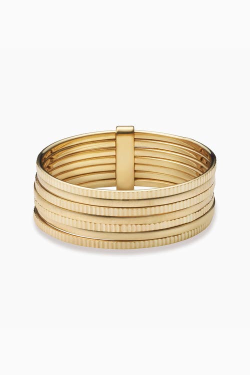 Oradina Women's 14k Yellow Gold Power Stack Ii Ring In Yellow Gold