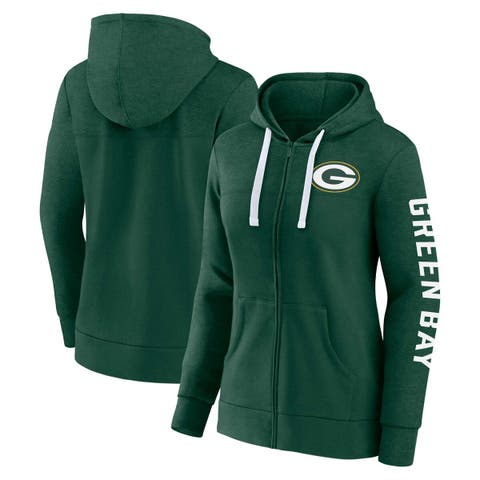 Philadelphia Eagles Fanatics Branded Women's City Ties Full-Zip Hoodie -  Midnight Green