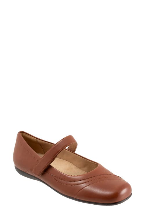 Shop Trotters Sherese Mary Jane Flat In Luggage