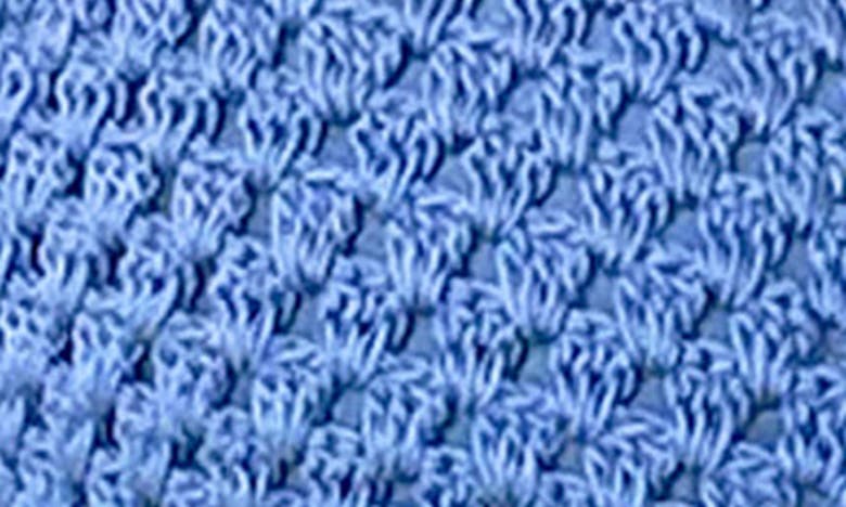Shop Capittana Vera Crochet Bikini Top In Blue
