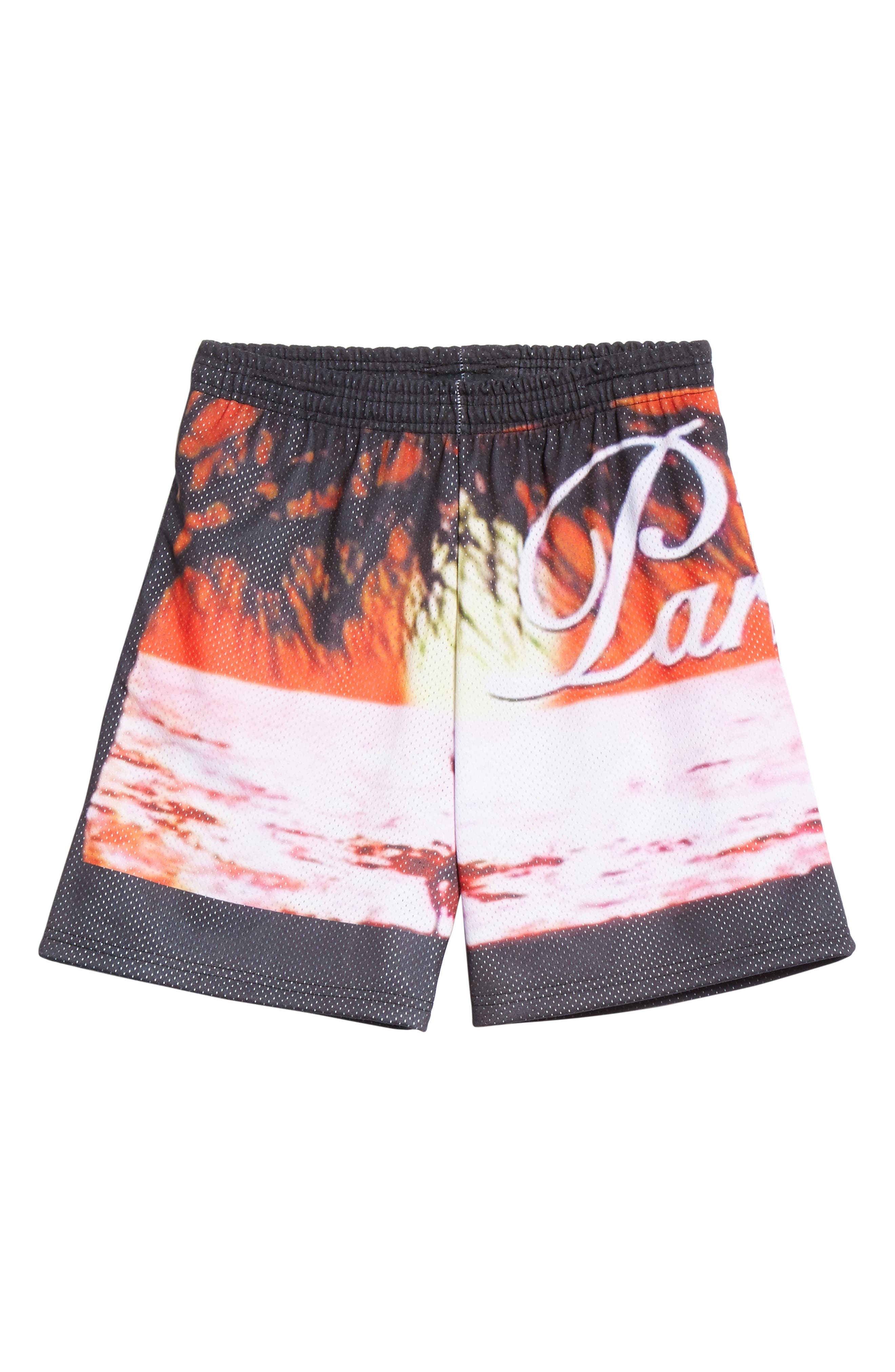 tropical basketball shorts