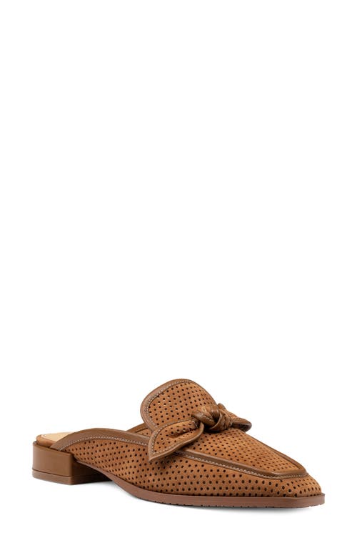 Shop Nydj Tillie Mule In Cognac