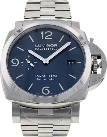 Panerai Preowned 2022 Luminor Marina Automatic Bracelet Watch 44mm
