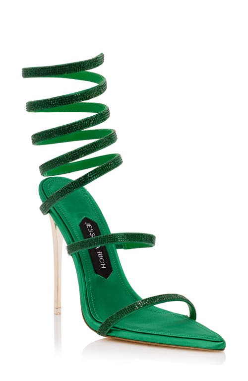 Candy Ankle Strap Sandal in Green