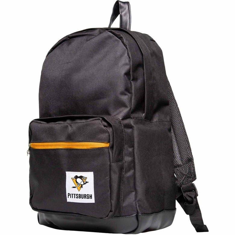 Foco Black Pittsburgh Penguins Collection Backpack In Blue