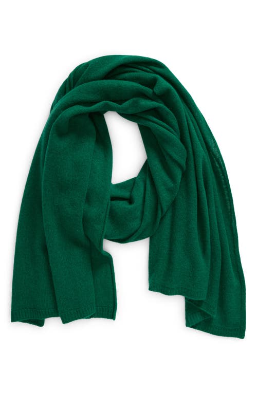 Shop Nordstrom Cashmere Scarf In Green Pothos