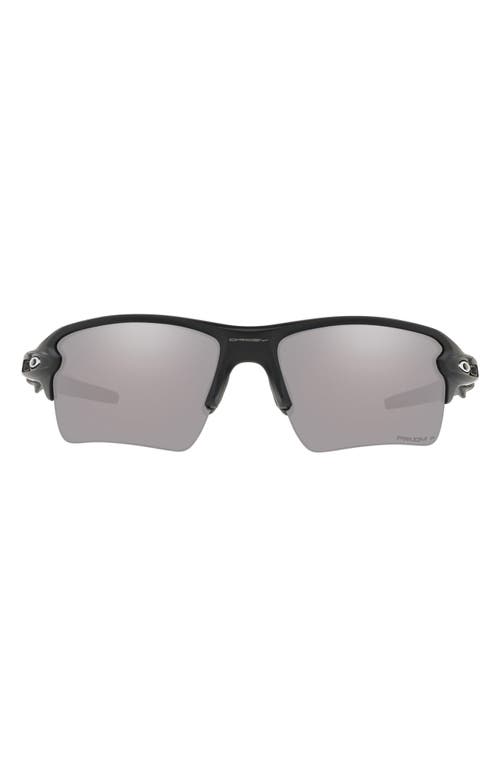 Oakley Flak 2.0 XL 59mm Polarized Rectangular Sunglasses in Black at Nordstrom