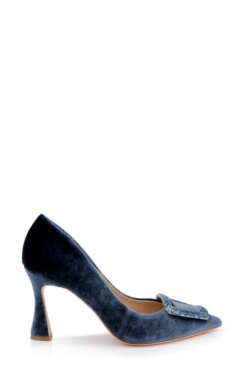 Shop Badgley Mischka Collection Aubree Pointed Toe Pump In French Blue