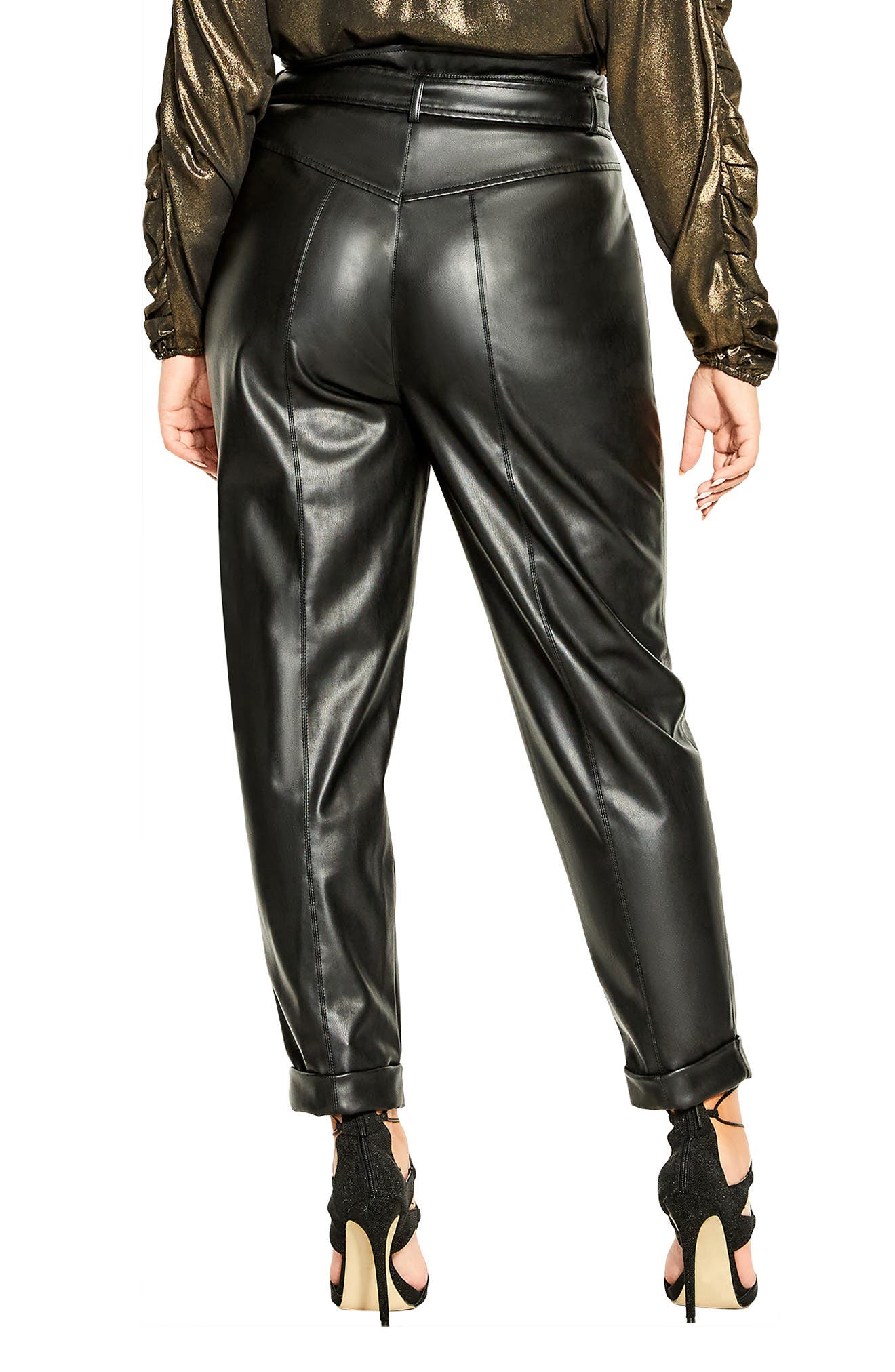 City Chic Simply Sleek Faux Leather 