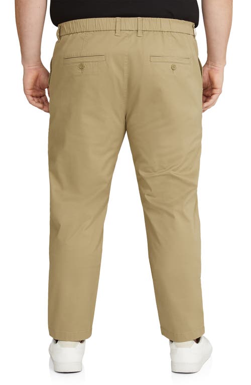 Shop Johnny Bigg Lawson Relaxed Ankle Tapered Leg Pants In Camel