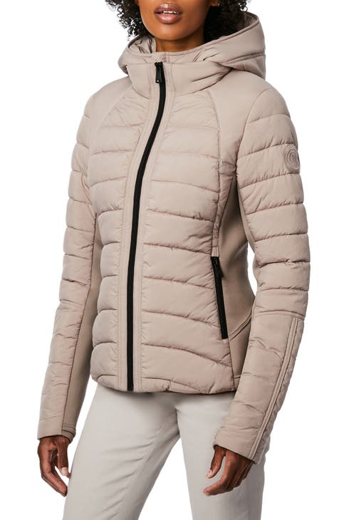 Oversized Quilted Faux Down Jacket, Regular