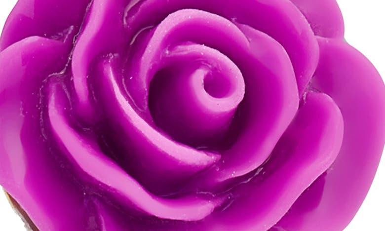 Clifton Wilson Floral Lapel Pin In Deep Purple
