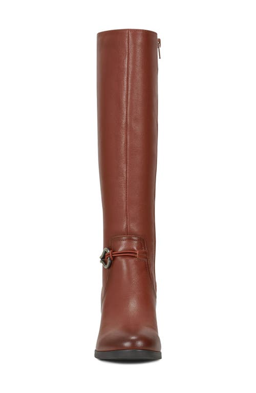 Shop Rockport Cobb Hill Presley Tall Boot In Dark Natural