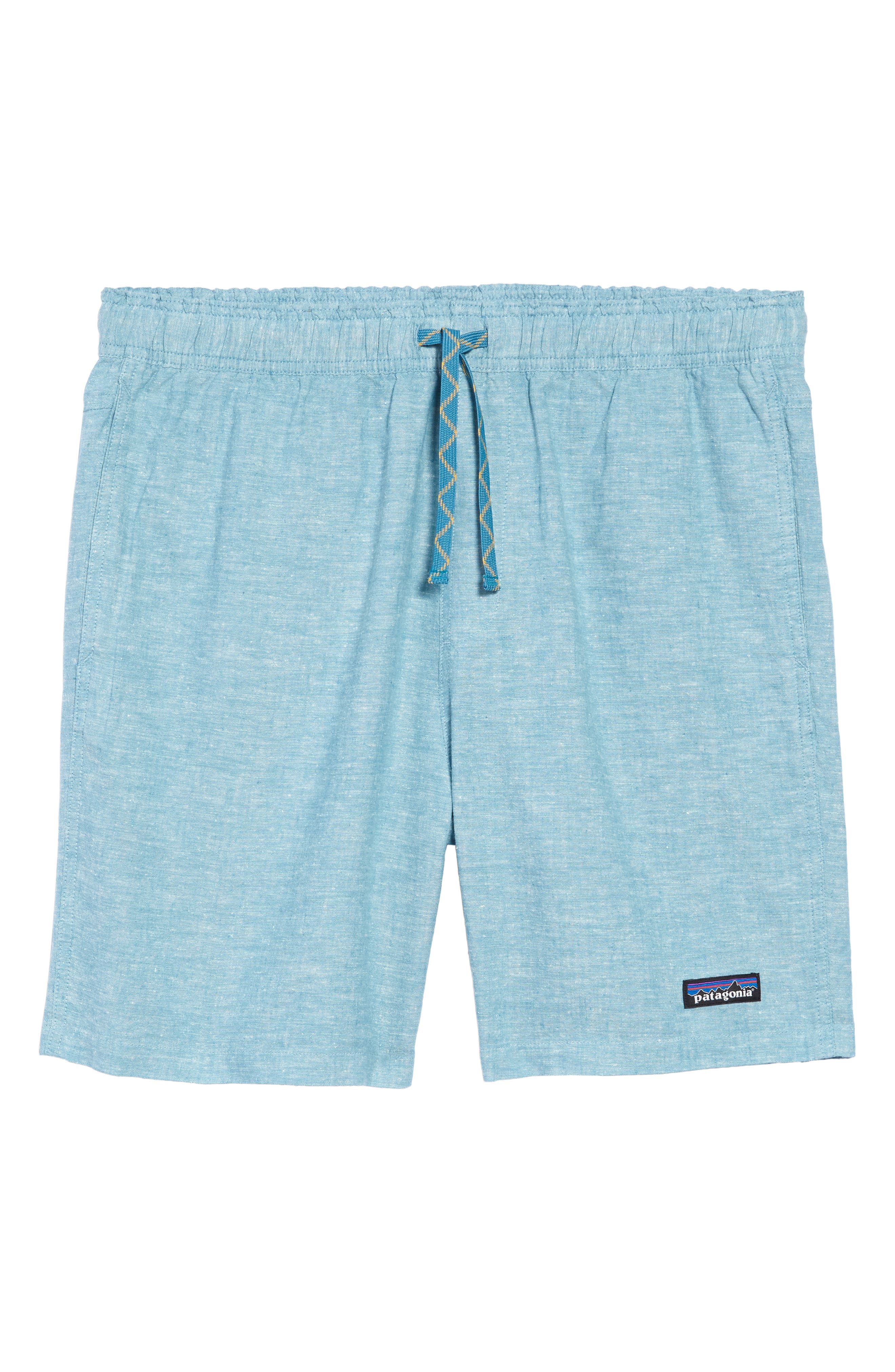 Patagonia Baggies Natural Hemp Blend Shorts, Blue