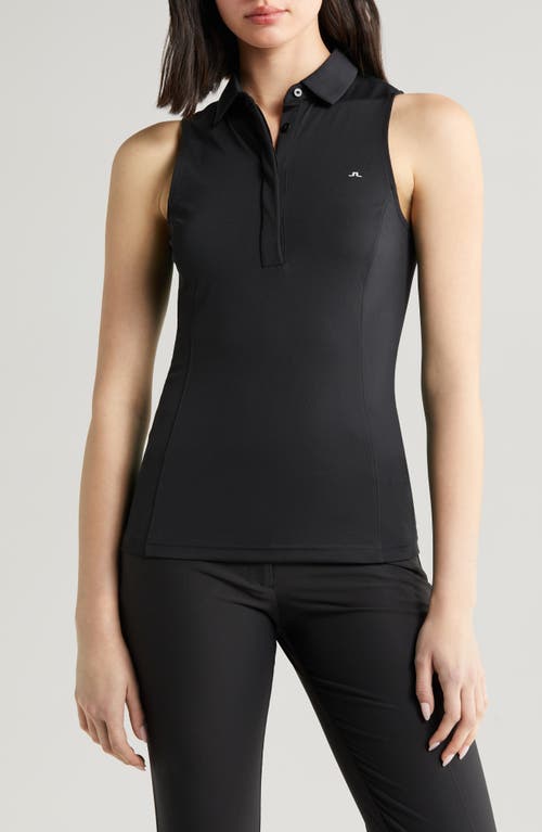 J. Lindeberg Dena Sleeveless Performance Golf Polo at Nordstrom,